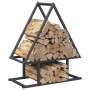 Leñero antracita 50x25x60 cm Acero laminado en frío de , Bolsas y soportes de leña - Ref: Foro24-864313, Precio: 31,74 €