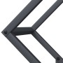Leñero antracita 50x25x50 cm Acero laminado en frío de , Bolsas y soportes de leña - Ref: Foro24-864277, Precio: 33,23 €