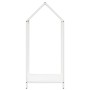 Leñero blanco 40x25x90 cm Acero laminado en frío by , Firewood bags and holders - Ref: Foro24-864296, Price: 41,85 €, Discoun...