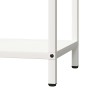 Leñero blanco 40x25x90 cm Acero laminado en frío by , Firewood bags and holders - Ref: Foro24-864296, Price: 41,85 €, Discoun...