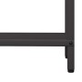 Leñero negro 60x25x90 cm Acero laminado en frío de , Bolsas y soportes de leña - Ref: Foro24-864307, Precio: 39,63 €, Descuen...