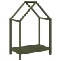 Leñero verde oliva 40x25x60 cm Acero laminado en frío von , Brennholztaschen und -halter - Ref: Foro24-864294, Preis: 32,57 €...
