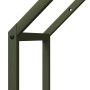 Leñero verde oliva 40x25x60 cm Acero laminado en frío von , Brennholztaschen und -halter - Ref: Foro24-864294, Preis: 32,57 €...