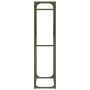 Leñero verde oliva 60x25x100 cm Acero laminado en frío by , Firewood bags and holders - Ref: Foro24-864330, Price: 43,00 €, D...