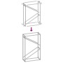 Leñero verde oliva 60x25x100 cm Acero laminado en frío by , Firewood bags and holders - Ref: Foro24-864330, Price: 43,00 €, D...
