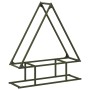 Leñero verde oliva 80x25x90 cm Acero laminado en frío de , Bolsas y soportes de leña - Ref: Foro24-864318, Precio: 40,69 €