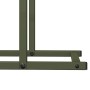 Leñero verde oliva 80x25x90 cm Acero laminado en frío von , Brennholztaschen und -halter - Ref: Foro24-864318, Preis: 38,53 €...