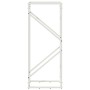 Leñero blanco 40x25x100 cm Acero laminado en frío von , Brennholztaschen und -halter - Ref: Foro24-864332, Preis: 39,48 €, Ra...