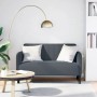 Sofá Loveseat gris oscuro 109 cm terciopelo von , Sofas - Ref: Foro24-4100588, Preis: 189,40 €, Rabatt: %