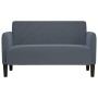 Sofá Loveseat gris oscuro 109 cm terciopelo von , Sofas - Ref: Foro24-4100588, Preis: 189,40 €, Rabatt: %