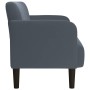Sofá Loveseat gris oscuro 109 cm terciopelo von , Sofas - Ref: Foro24-4100588, Preis: 189,40 €, Rabatt: %