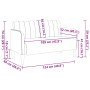 Sofá Loveseat gris oscuro 109 cm terciopelo von , Sofas - Ref: Foro24-4100588, Preis: 189,40 €, Rabatt: %