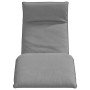 Tumbona plegable gris 175x54x8,5 cm tejido oxford de , Tumbonas - Ref: Foro24-4019747, Precio: 120,87 €, Descuento: %