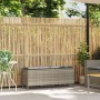 Banco jardín con cojín ratán sintético gris claro 110x30x40,5cm von , Gartenbänke - Ref: Foro24-4104159, Preis: 91,67 €, Raba...