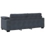 Sofá de 3 plazas de terciopelo gris oscuro 178 cm by , Sofas - Ref: Foro24-4105278, Price: 360,04 €, Discount: %