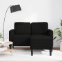 Sofá de 2 plazas con chaise longue en forma L negra 125cm by , Sofas - Ref: Foro24-4107063, Price: 281,41 €, Discount: %