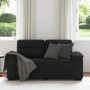 Sofá 2 plazas Tela Negro 120 cm von , Sofas - Ref: Foro24-4105299, Preis: 219,80 €, Rabatt: %