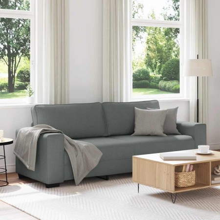 Sofá de 3 plazas de tela gris oscuro 180 cm de , Sofás - Ref: Foro24-4105177, Precio: 246,05 €, Descuento: %