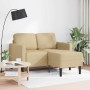 Sofá de 2 plazas con chaise longue en forma L verde gris 125 cm by , Sofas - Ref: Foro24-4107080, Price: 216,09 €, Discount: %
