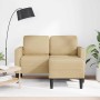 Sofá de 2 plazas con chaise longue en forma L verde gris 125 cm by , Sofas - Ref: Foro24-4107080, Price: 216,09 €, Discount: %