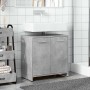 Armario lavabo baño madera ingeniería gris hormigón 60x33x60 cm von , Badezimmermöbel - Ref: Foro24-856038, Preis: 47,94 €, R...
