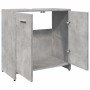 Armario lavabo baño madera ingeniería gris hormigón 60x33x60 cm von , Badezimmermöbel - Ref: Foro24-856038, Preis: 47,94 €, R...