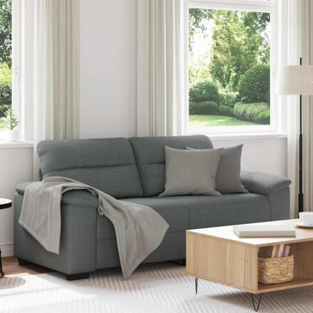 Sofá de 2 plazas de tela gris oscuro 140 cm von , Sofas - Ref: Foro24-4105308, Preis: 230,80 €, Rabatt: %