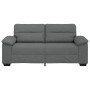 Sofá de 2 plazas de tela gris oscuro 140 cm von , Sofas - Ref: Foro24-4105308, Preis: 230,80 €, Rabatt: %
