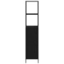 Mueble de baño con estantes roble negro 36x35x165 cm von , Badezimmerwaschtische - Ref: Foro24-861907, Preis: 77,23 €, Rabatt: %