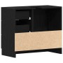 Mueble para lavabo de roble negro 63x30x54 cm de , Muebles de baño - Ref: Foro24-862022, Precio: 86,03 €, Descuento: %