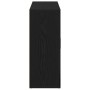 Aparador roble negro 91x29,5x75 cm madera de ingeniería de , Aparadores - Ref: Foro24-862003, Precio: 96,24 €, Descuento: %