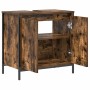 Mueble de baño con lavabo roble ahumado 60x34,5x60 cm by , bathroom vanities - Ref: Foro24-861894, Price: 60,03 €, Discount: %