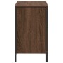 Mueble de baño con lavabo de roble marrón 60x34,5x60 cm by , bathroom vanities - Ref: Foro24-861896, Price: 64,71 €, Discount: %
