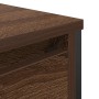 Mueble de baño con lavabo de roble marrón 60x34,5x60 cm by , bathroom vanities - Ref: Foro24-861896, Price: 64,71 €, Discount: %