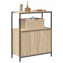 Mueble de baño con estantes roble Sonoma 76,5x35x95 cm von , Badezimmerwaschtische - Ref: Foro24-861918, Preis: 77,08 €, Raba...