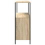 Mueble de baño con estantes roble Sonoma 76,5x35x95 cm von , Badezimmerwaschtische - Ref: Foro24-861918, Preis: 77,08 €, Raba...