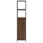 Mueble de baño con estantes roble marrón 36x35x165 cm von , Badezimmerwaschtische - Ref: Foro24-861911, Preis: 74,92 €, Rabat...