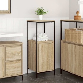 Mueble de baño con estantes roble Sonoma 36x35x95 cm by , bathroom vanities - Ref: Foro24-861913, Price: 51,33 €, Discount: %