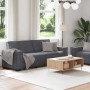 Juego de sofás con cojines 2 piezas terciopelo gris oscuro by , Sofas - Ref: Foro24-3324701, Price: 576,36 €, Discount: %