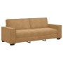 Juego de sofás con cojines 3 piezas terciopelo marrón by , Sofas - Ref: Foro24-3324625, Price: 618,84 €, Discount: %