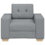 Sillón Sofá Tela Gris Claro 60 cm von , Sofas - Ref: Foro24-4105058, Preis: 159,02 €, Rabatt: %