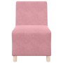 Sillón de terciopelo rosa 55 cm by , Sofas - Ref: Foro24-4108483, Price: 120,25 €, Discount: %