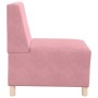 Sillón de terciopelo rosa 55 cm by , Sofas - Ref: Foro24-4108483, Price: 120,25 €, Discount: %