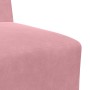 Sillón de terciopelo rosa 55 cm by , Sofas - Ref: Foro24-4108483, Price: 120,25 €, Discount: %