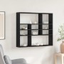 Estante de pared roble negro 90x16x78 cm madera de ingeniería von , Regale und Regale - Ref: Foro24-862510, Preis: 54,51 €, R...