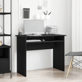 Escritorio roble negro 90x50x74 cm madera de ingeniería von , Schreibtische - Ref: Foro24-862476, Preis: 71,17 €, Rabatt: %