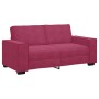 Sofá de 2 plazas de terciopelo rojo tinto 140 cm von , Sofas - Ref: Foro24-4105024, Preis: 217,85 €, Rabatt: %