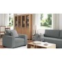 Conjunto de sofá de 3 piezas con cojines de tela gris oscuro by , Sofas - Ref: Foro24-3324650, Price: 611,68 €, Discount: %