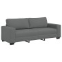 Conjunto de sofá de 3 piezas con cojines de tela gris oscuro by , Sofas - Ref: Foro24-3324650, Price: 611,68 €, Discount: %