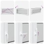 Ventana de sótano "RISOR" 120x60 cm oscilobatiente DIN derecha by , Windows - Ref: Foro24-4108332, Price: 178,58 €, Discount: %